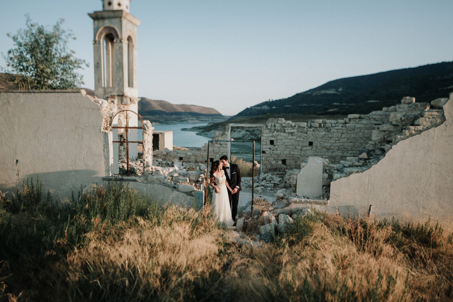 Day-After shooting in the ruins, from Tasia's wedding in Paphos, Cyprus