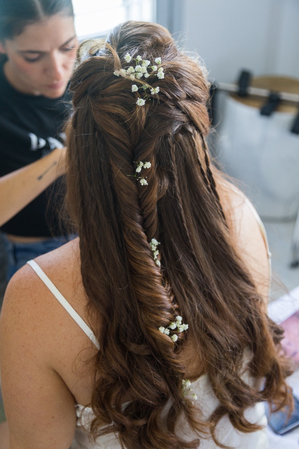 9-boho-bridal-hairstyle-with-braids-