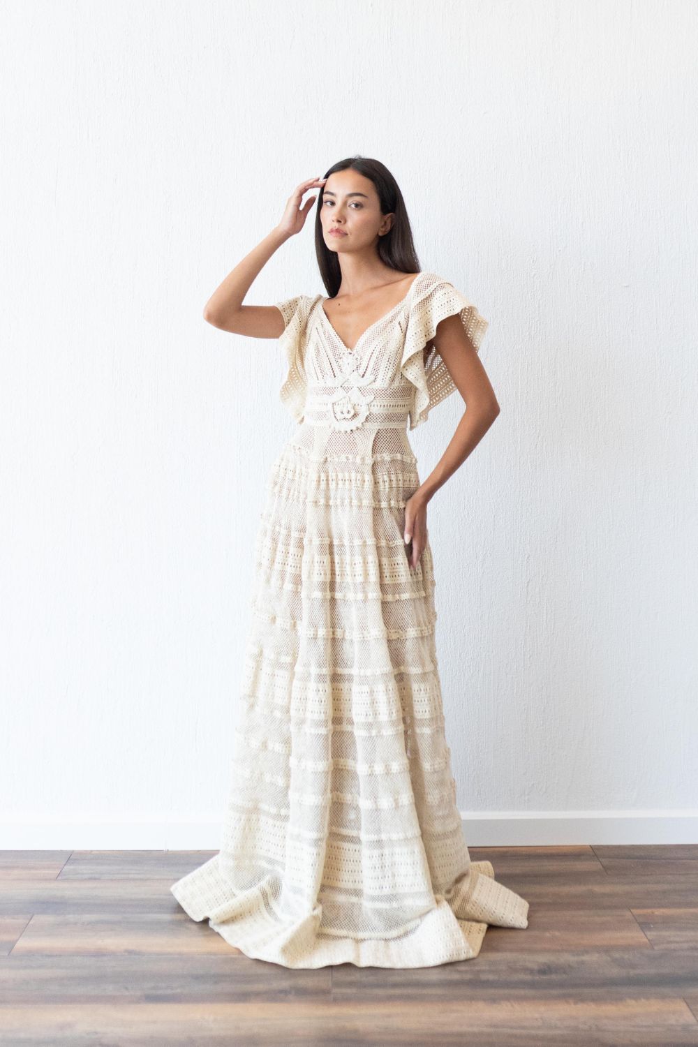 Agathe wedding dress by Atelier Zolotas