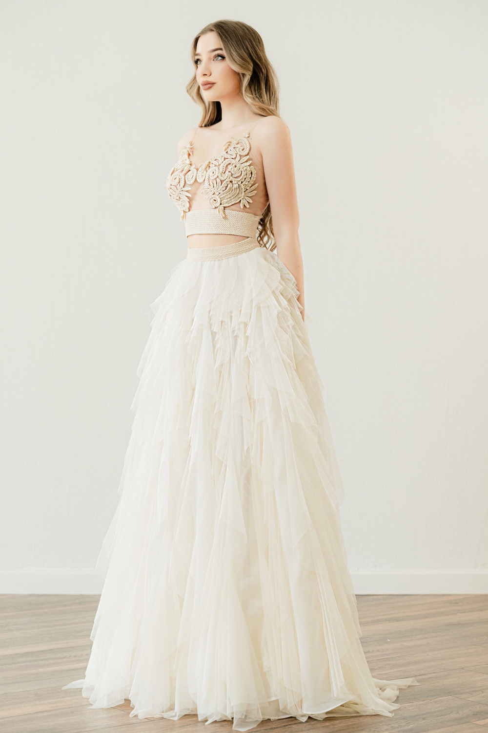 'Apollonia', one of the most impressive handmade boho bridal Dresses by Atelier Zolotas